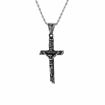 Collar Cruz Dorada “Fe Eterna”