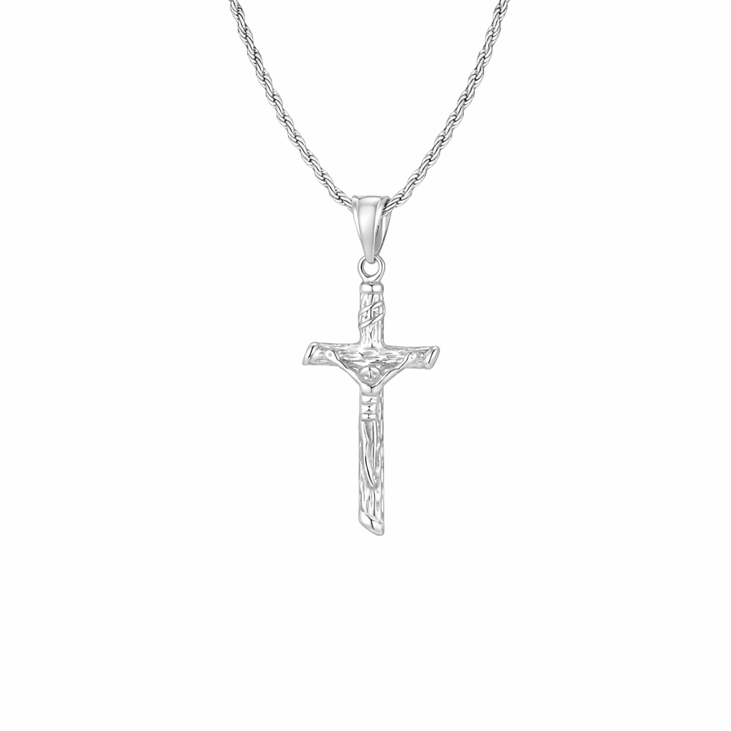 Collar Cruz Dorada “Fe Eterna”