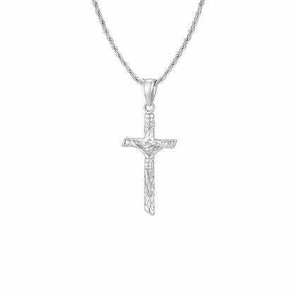 Collar Cruz Dorada “Fe Eterna”
